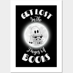 Ghostly Bookworm Posters and Art